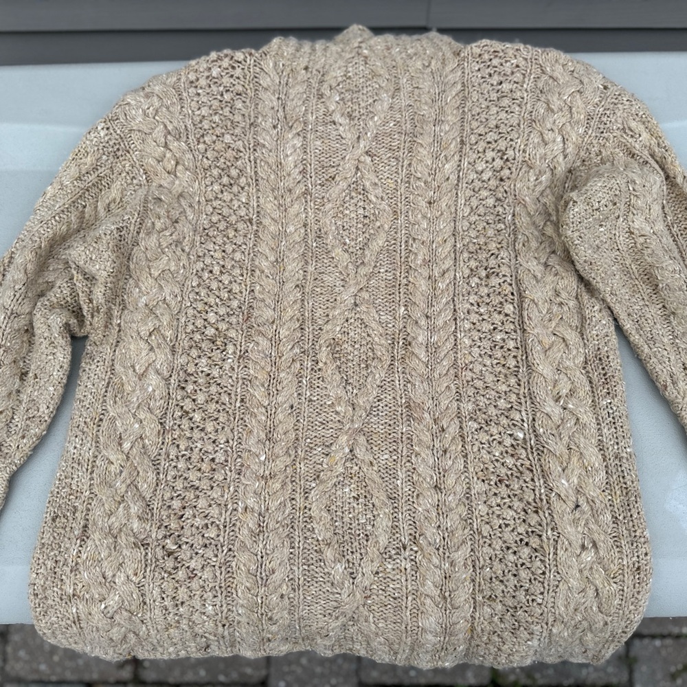 Comfy cable knit sweater